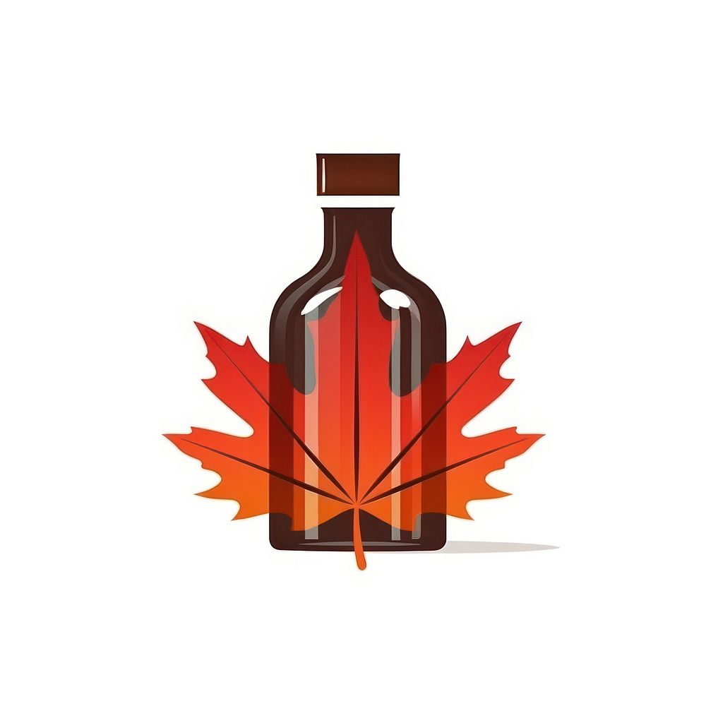 Maple syrup bottle seasoning beverage ketchup.