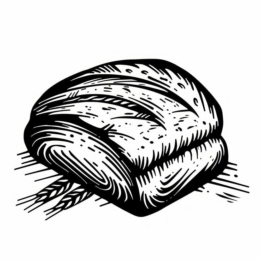 Bread drawing illustrated clothing.