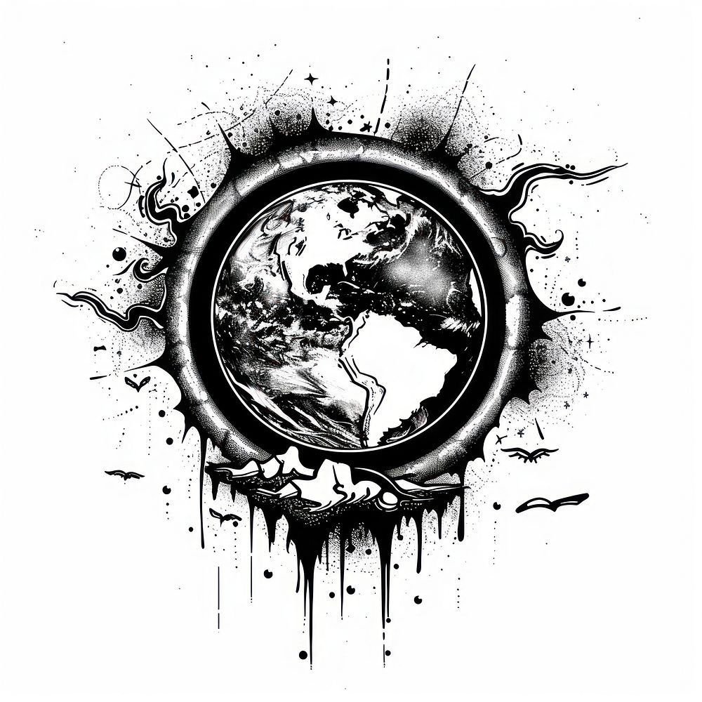 Earth logo.