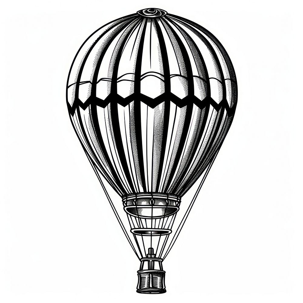 Hot air balloon transportation chandelier aircraft.