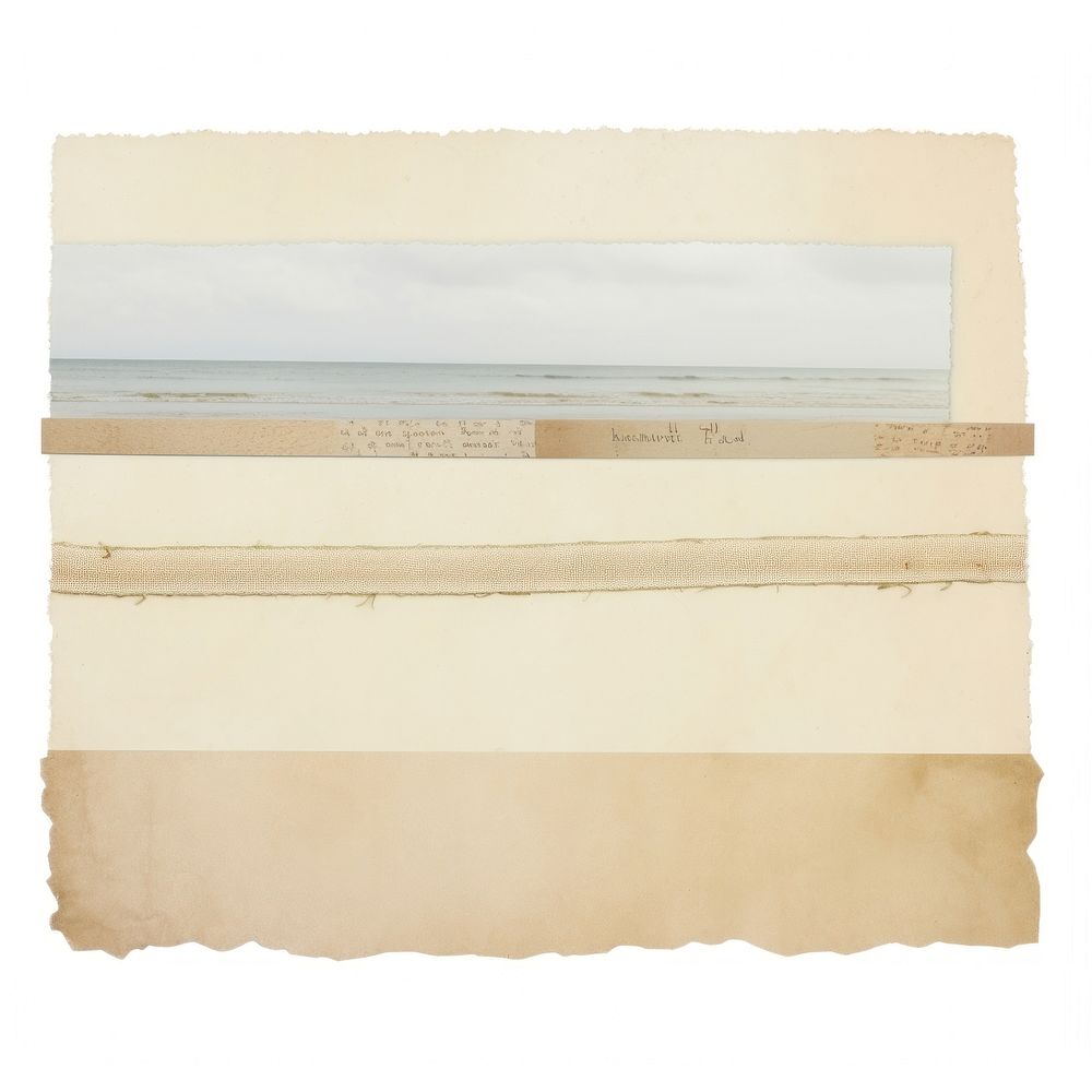 Adhesive tape sea white background rectangle.