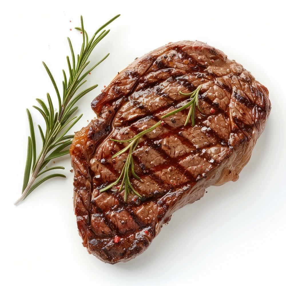 Steak meat food beef.