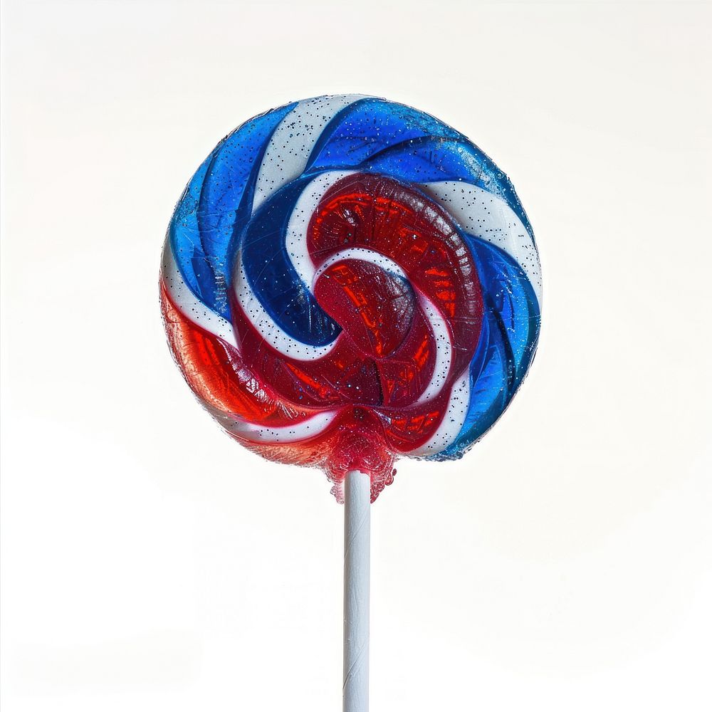 Lollipop confectionery football sweets.