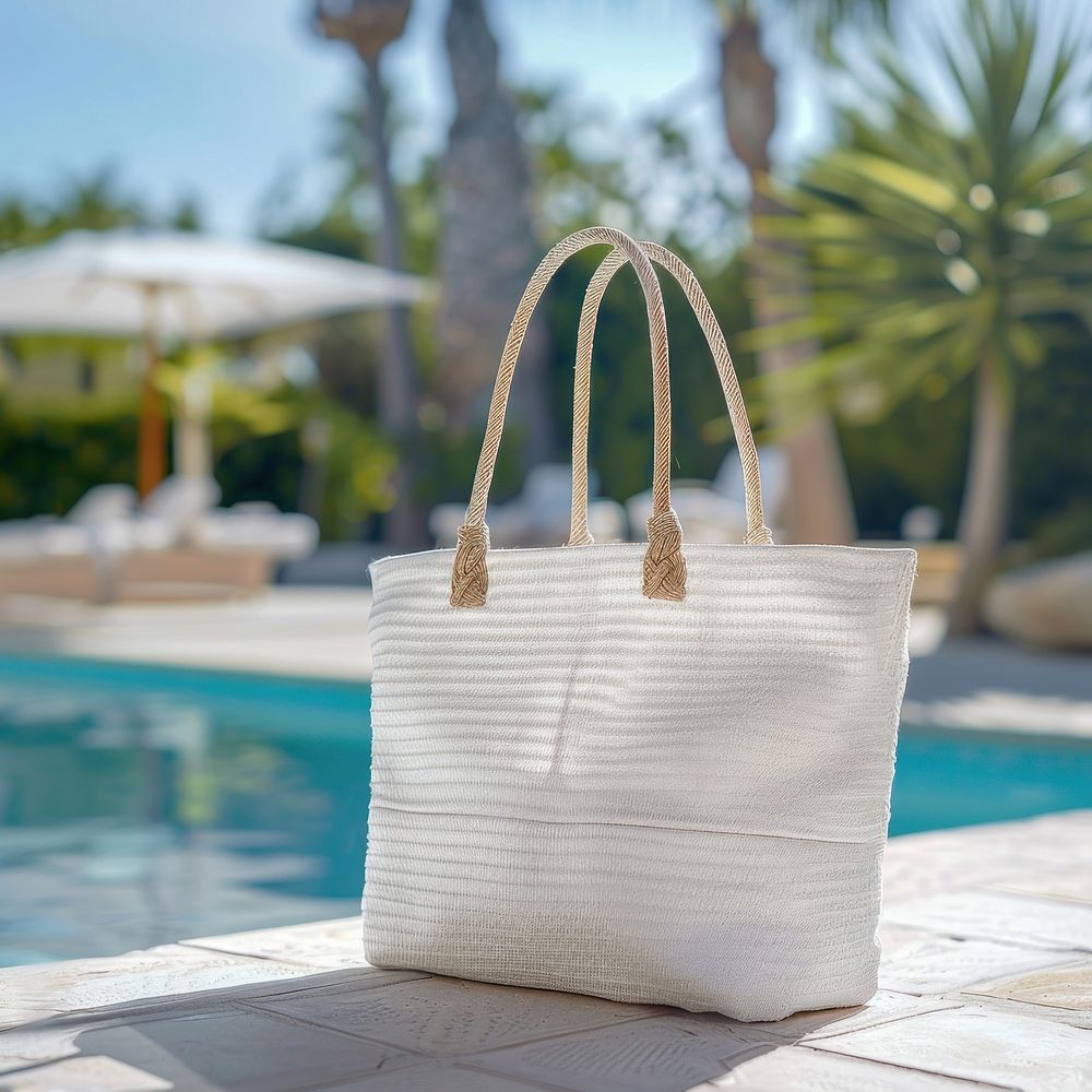Blank Basket bag mockup accessories accessory handbag.