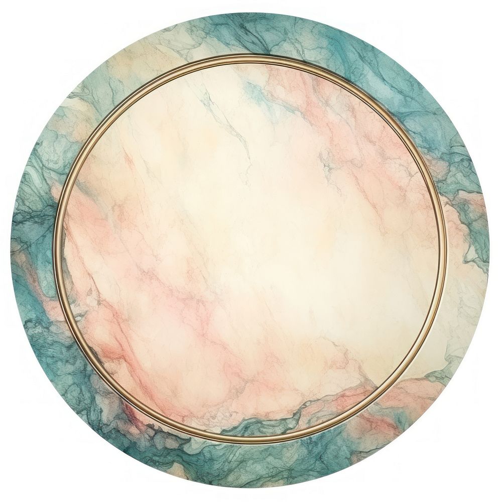 Vintage marble circle frame backgrounds white background rectangle.