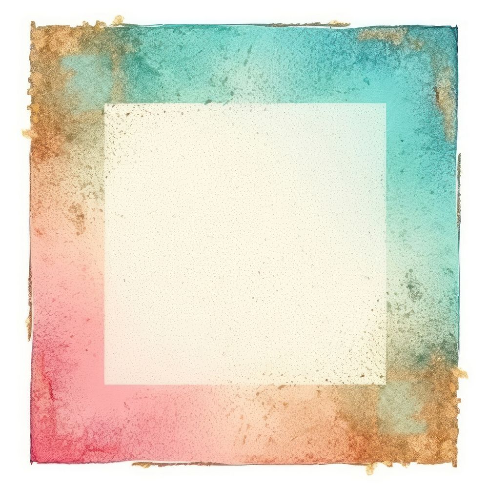 Vintage glitter square frame paper backgrounds painting.
