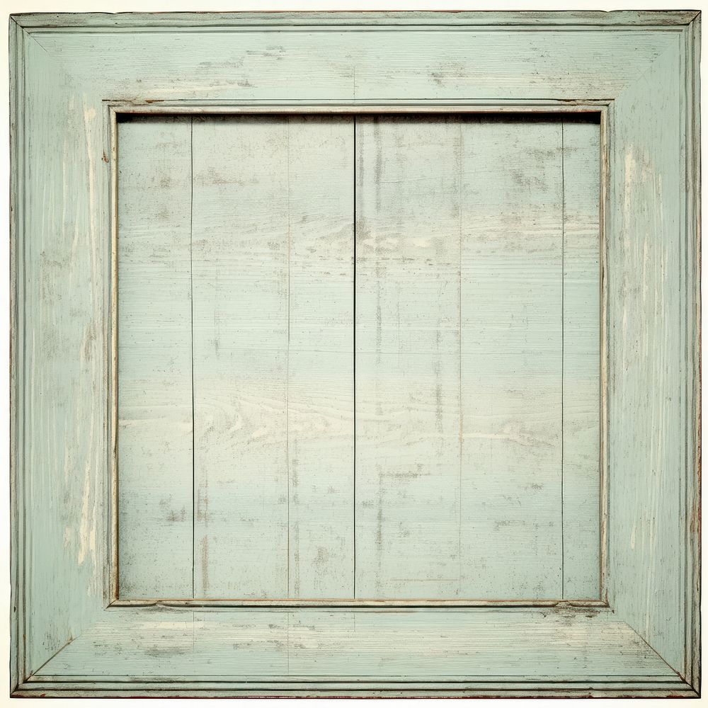 Vintage wood square frame backgrounds white background architecture.
