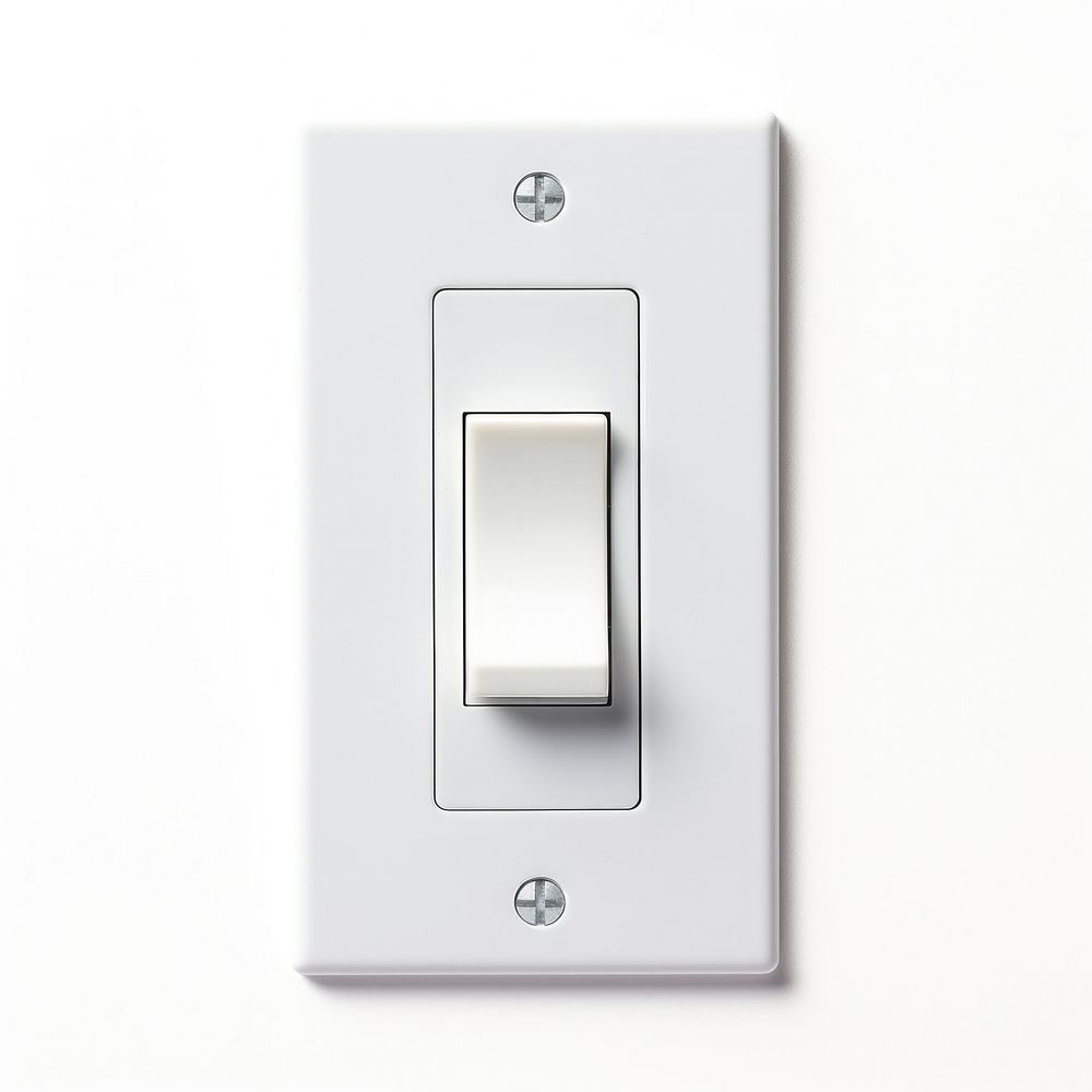 White light switch electrical device.