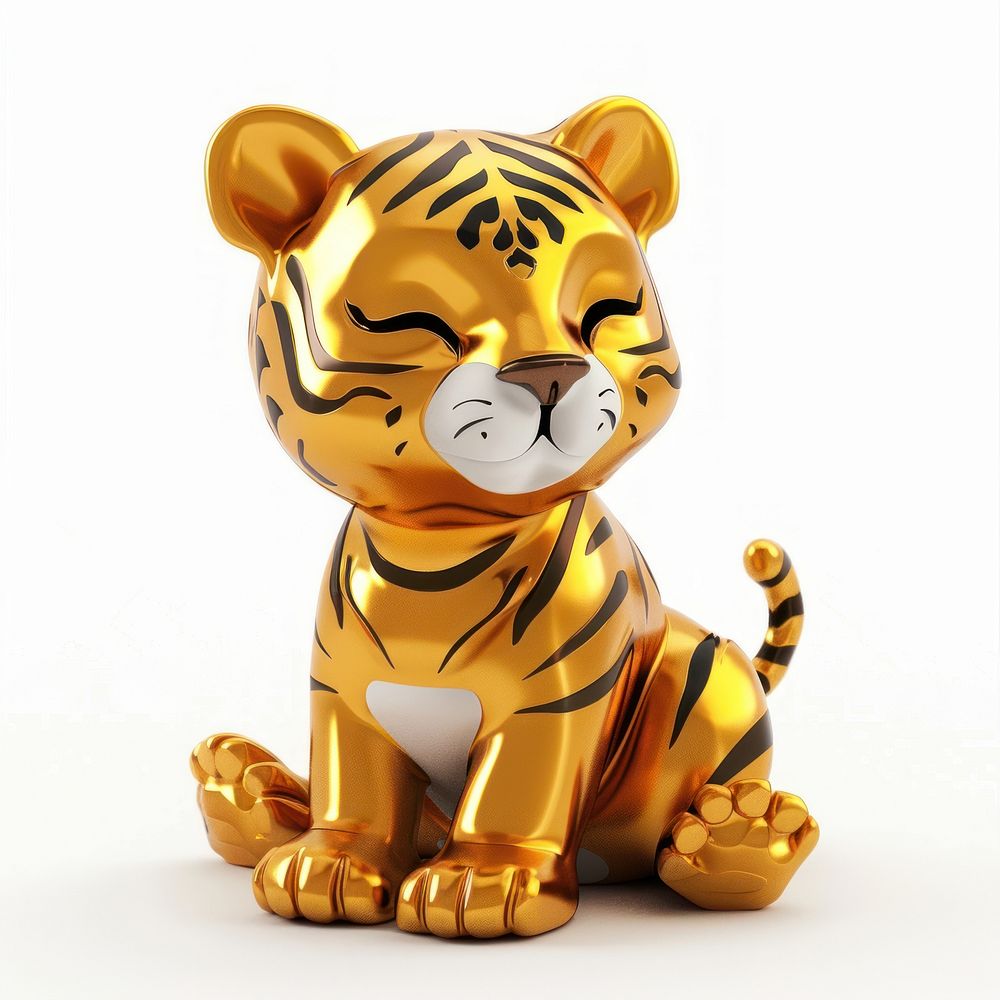 Animal figurine mammal tiger.