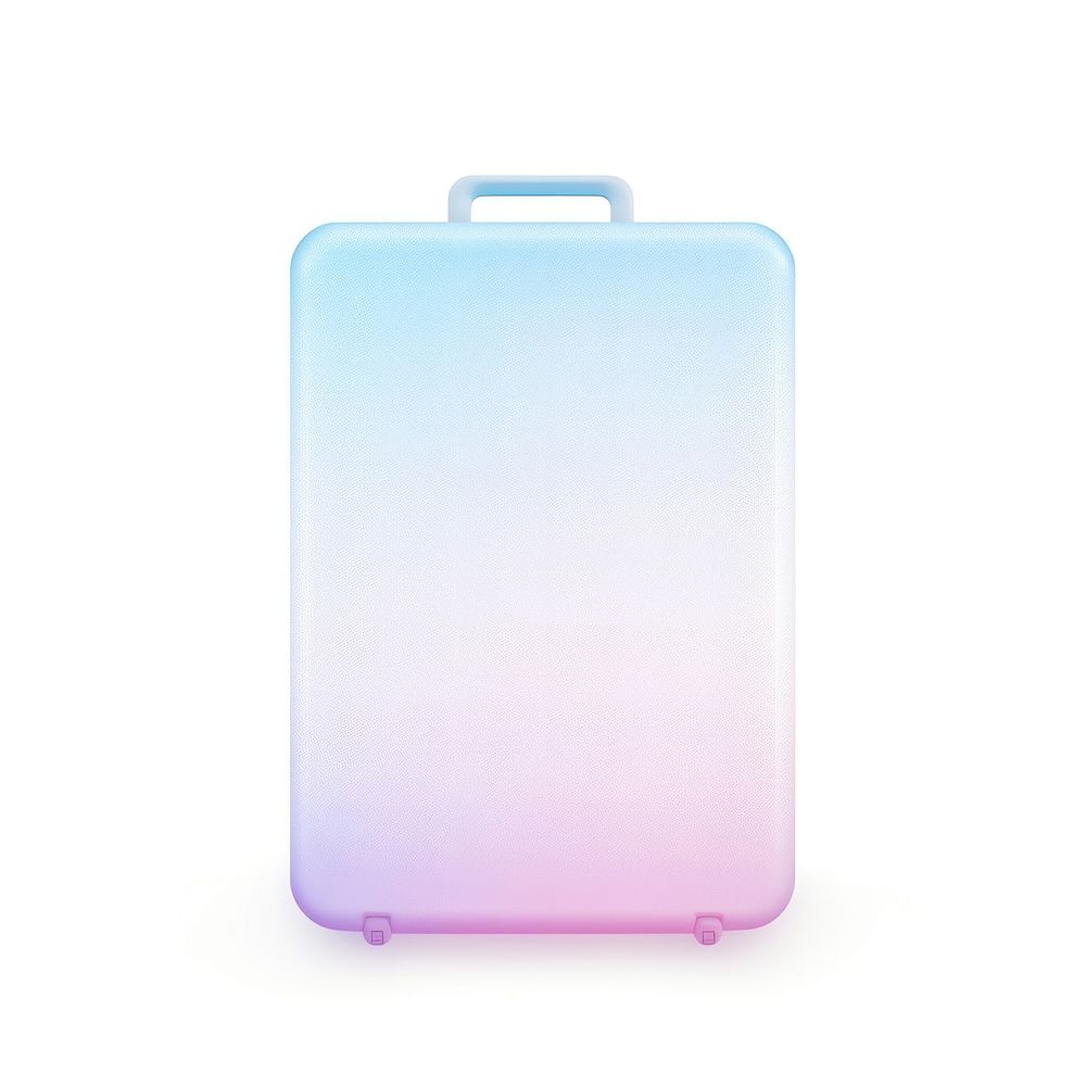 Luggage suitcase white background electronics.