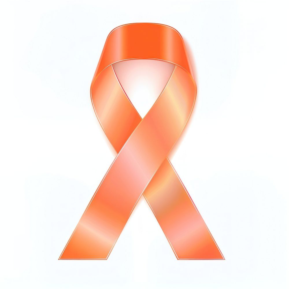 Cancer gradient Ribbon peach accessories accessory symbol.