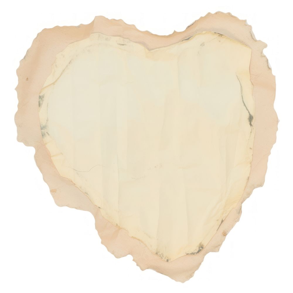 Heart shape ripped paper backgrounds white background accessories.