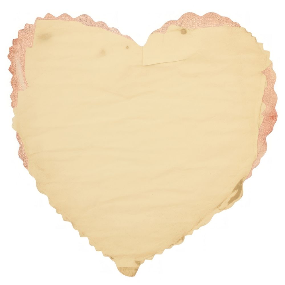 Heart shape ripped paper backgrounds white background textured.