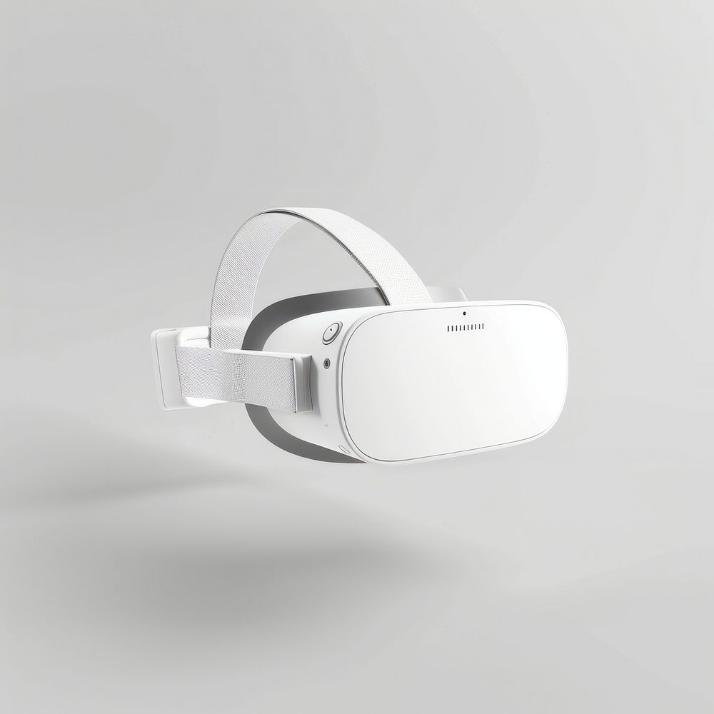 Blank wite VR mockup accessories electronics accessory.