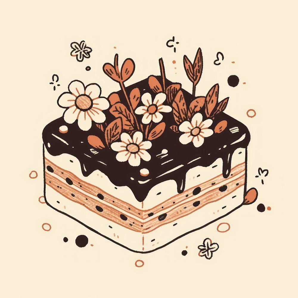 Tiramisu dessert food cake.