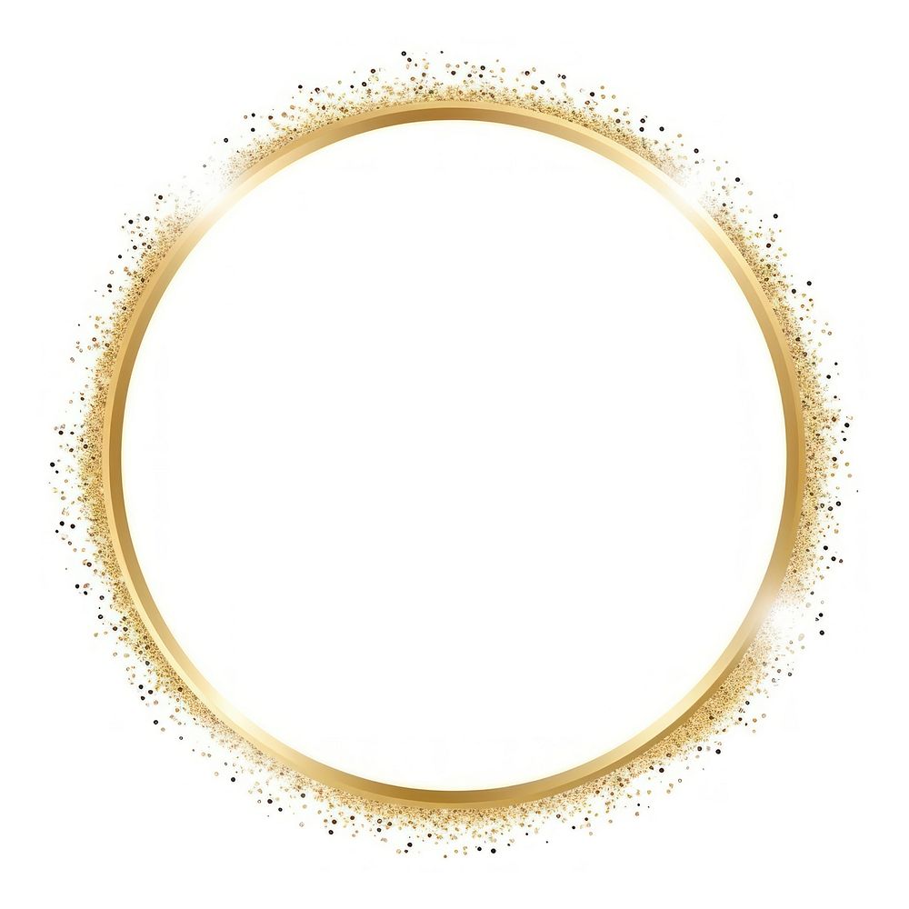 Frame glitter luxury photography oval hoop.