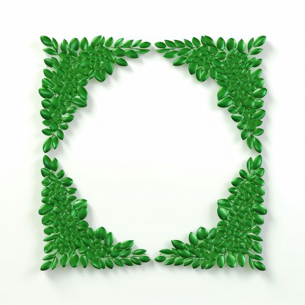 Frame glitter leaf green accessories accessory.