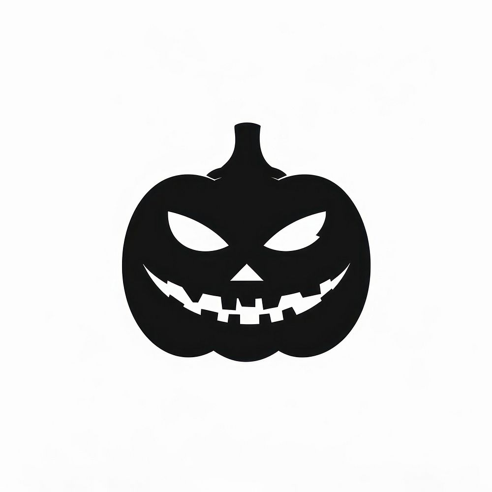 A pumpkin halloween logo chandelier stencil.