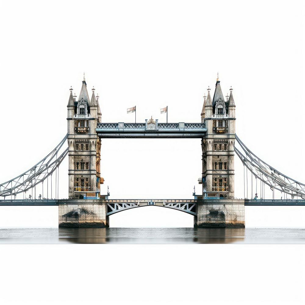 Bridge in London architecture landmark arched.