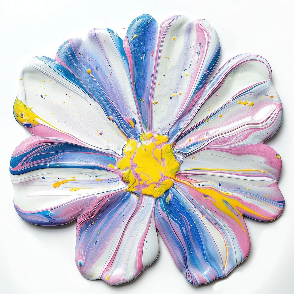Acrylic pouring daisy confectionery accessories accessory.