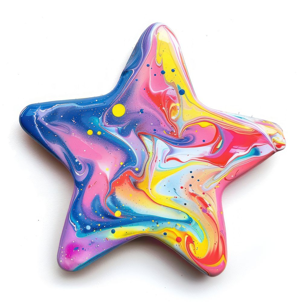 Acrylic pouring star confectionery accessories accessory.