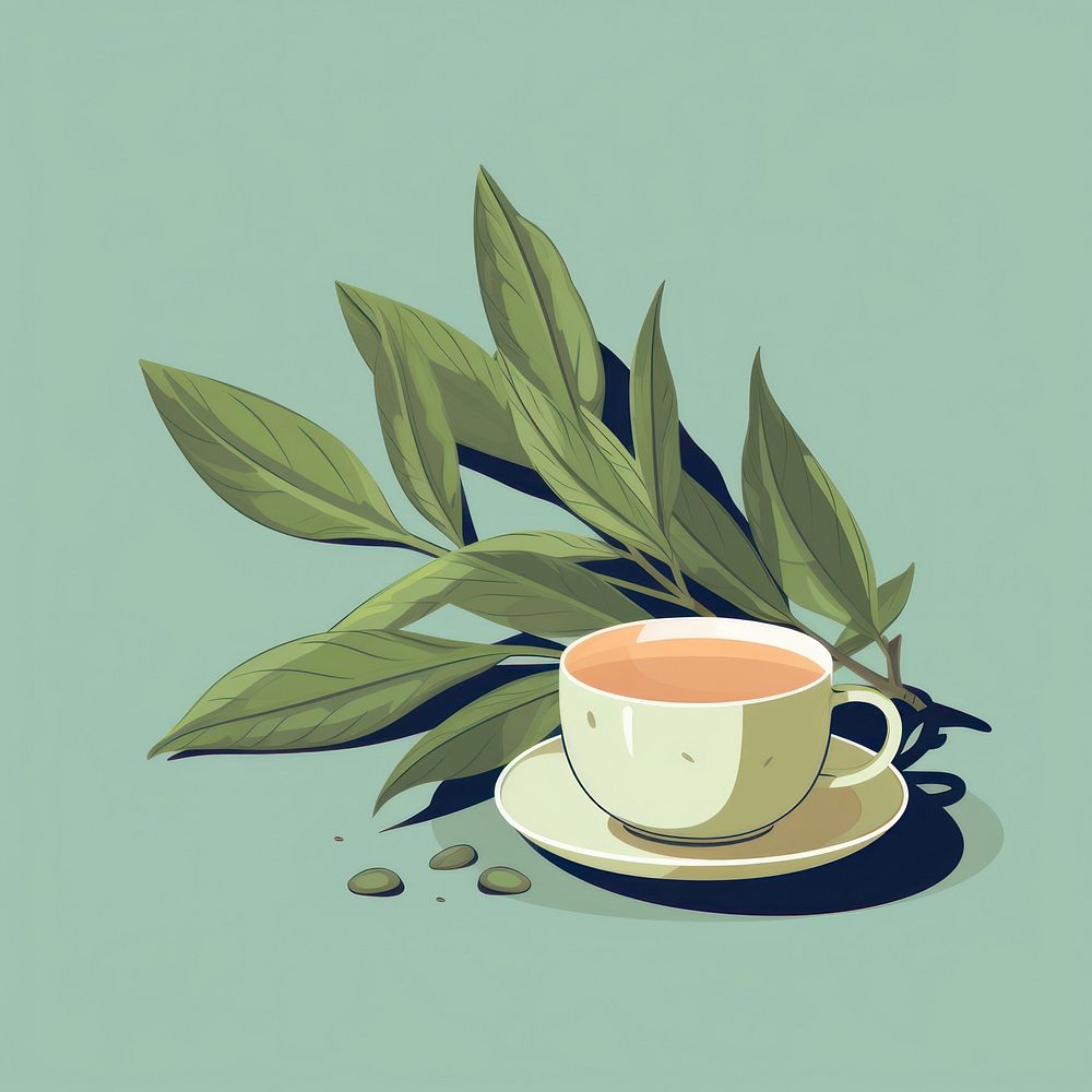 Tea leaves tea beverage herbal.