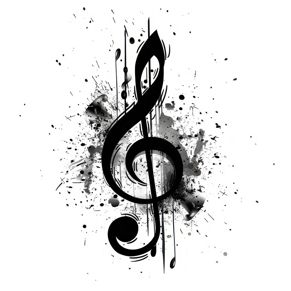 Symbol music line art.