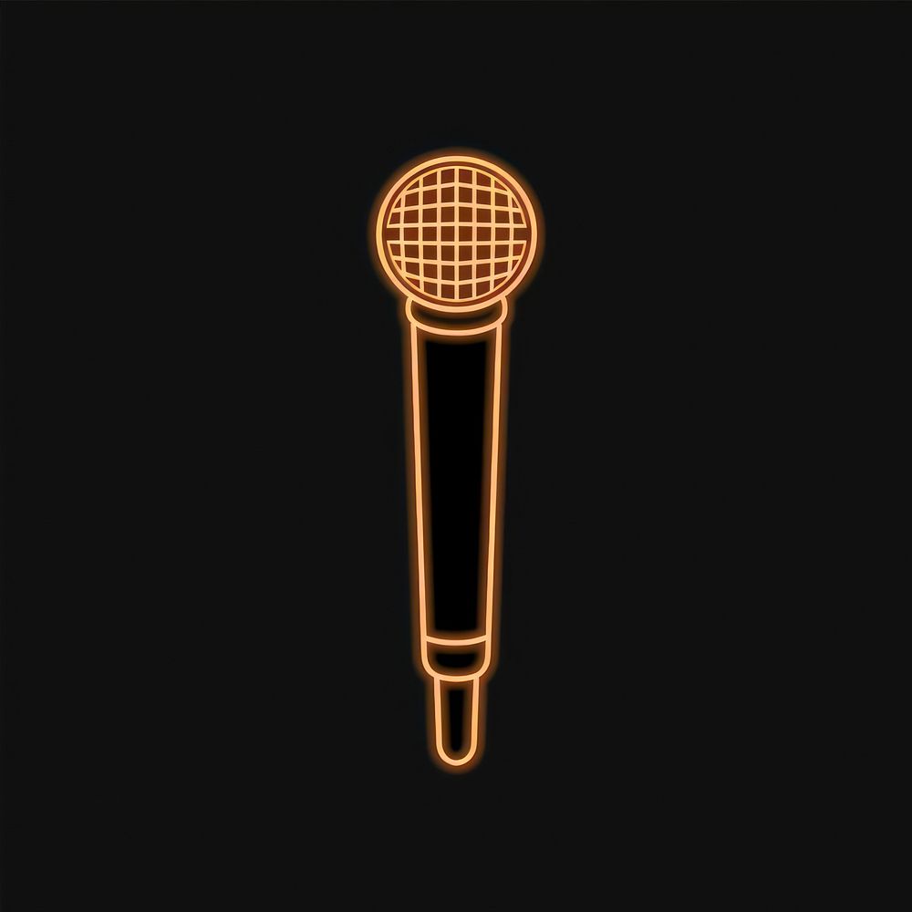 Microphone icon electrical device.
