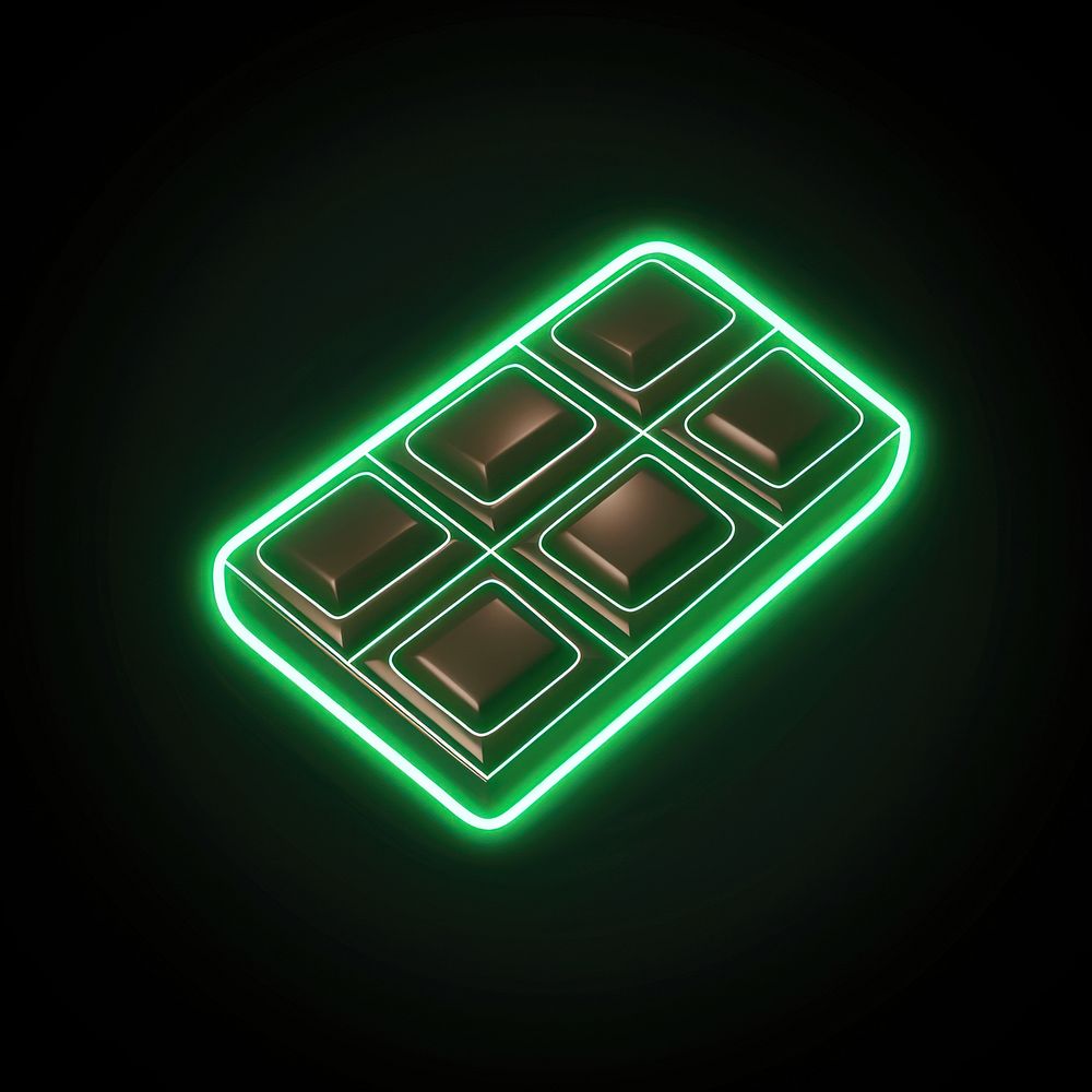 Chocolate bar icon electronics hardware monitor.
