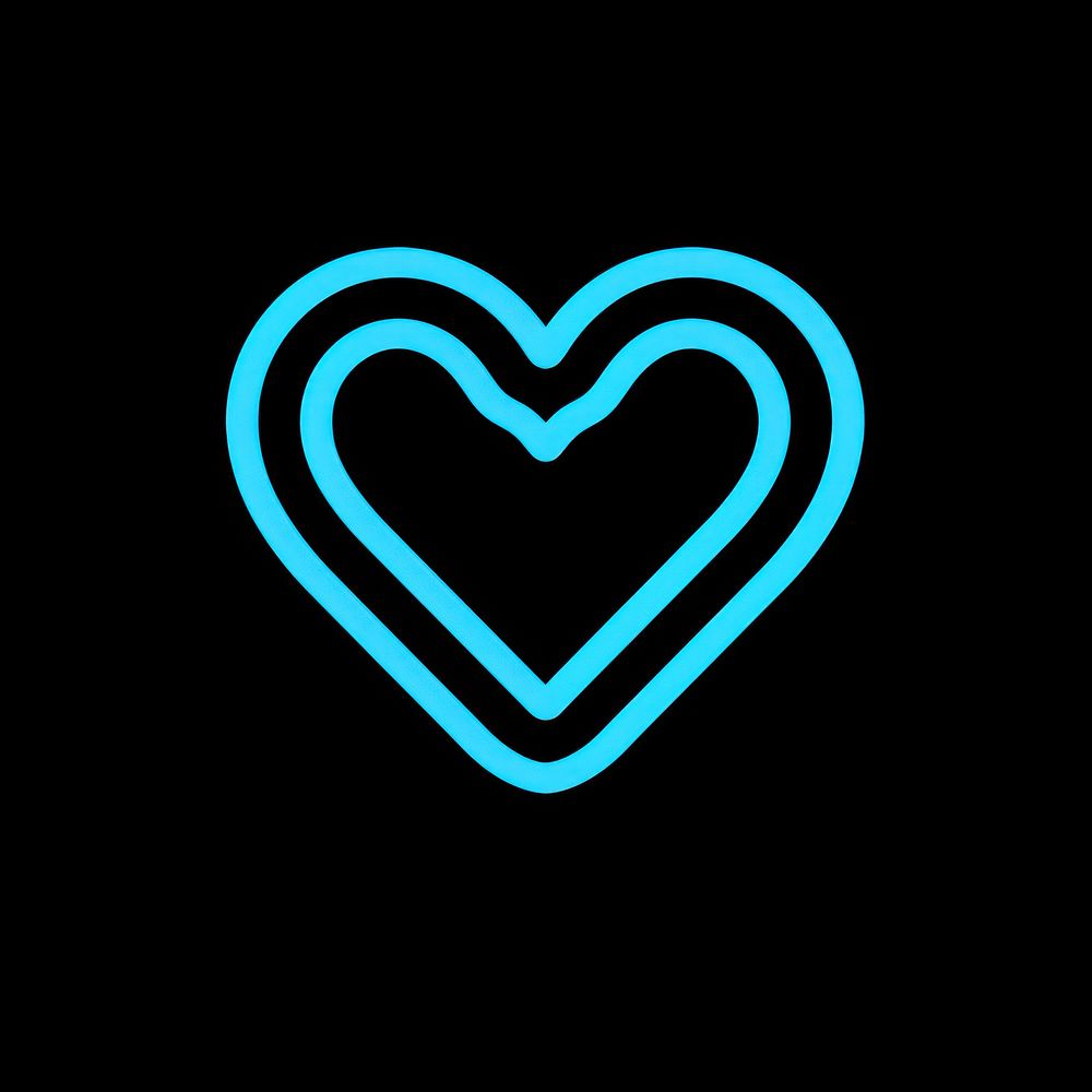 Heart icon light logo.