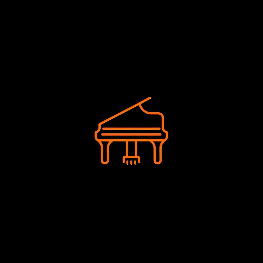 Piano icon keyboard musical instrument grand piano.