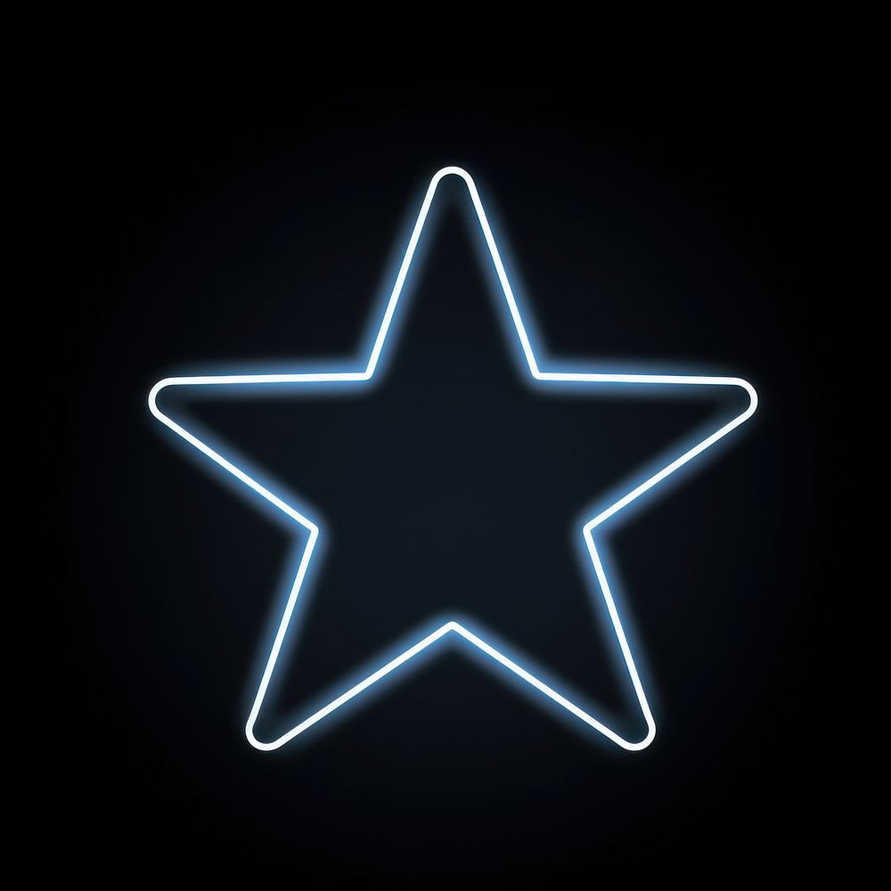 Star icon symbol light disk.
