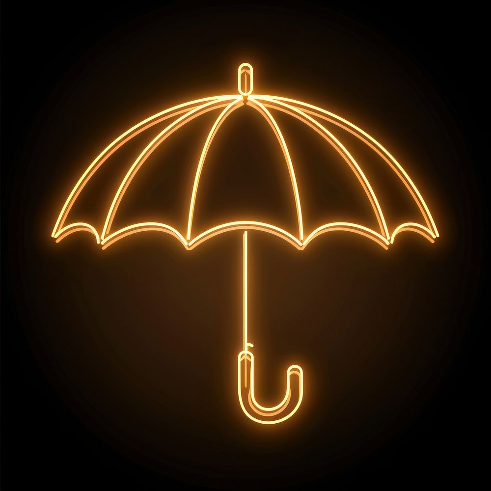 Umbrella icon chandelier canopy lamp.