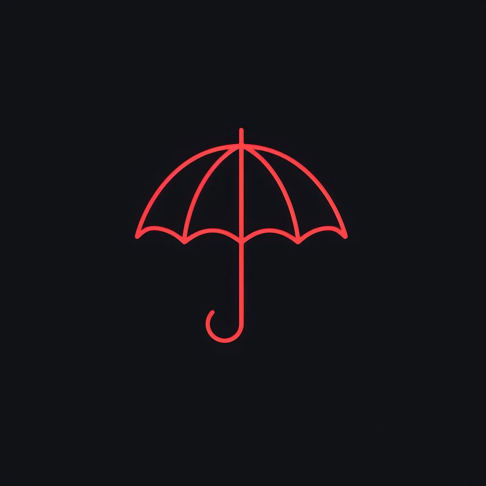 Umbrella icon canopy logo.
