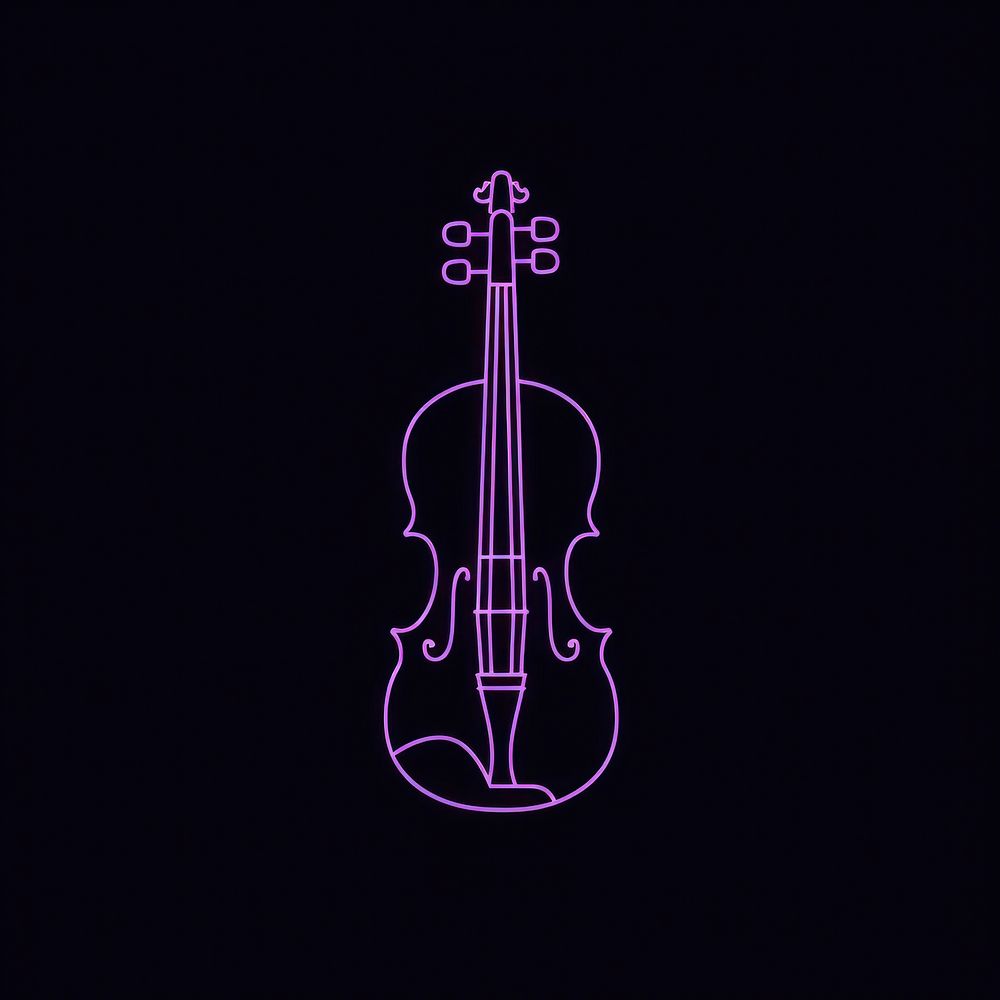 Violin icon fiddle device viola.