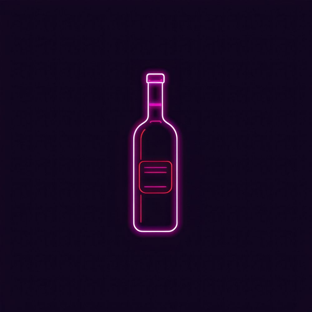Wine bottle icon purple beverage dynamite.