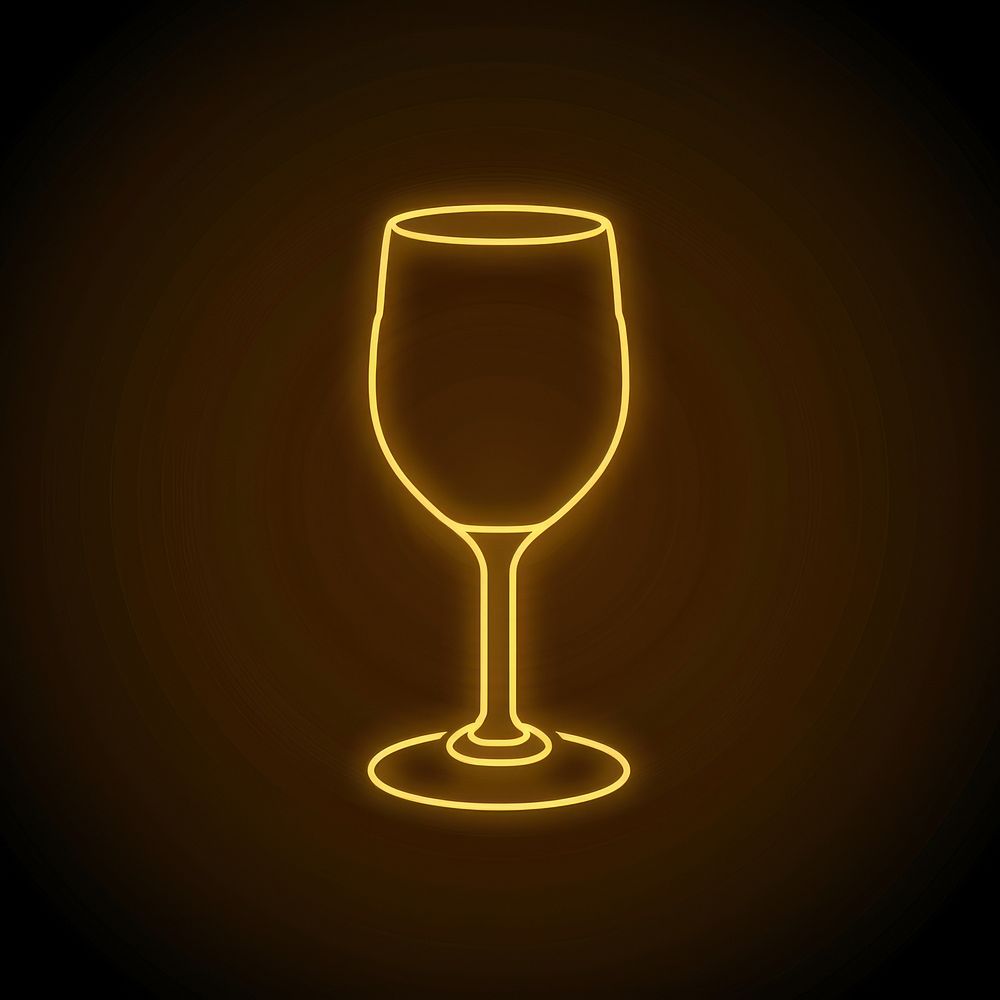 Wine glass icon chandelier beverage alcohol.