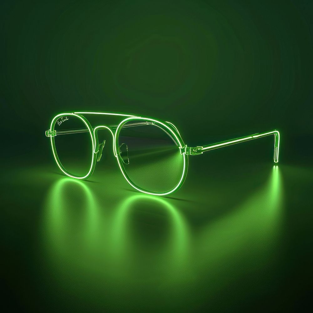 3d icon Sunglasses sunglasses neon accessories.