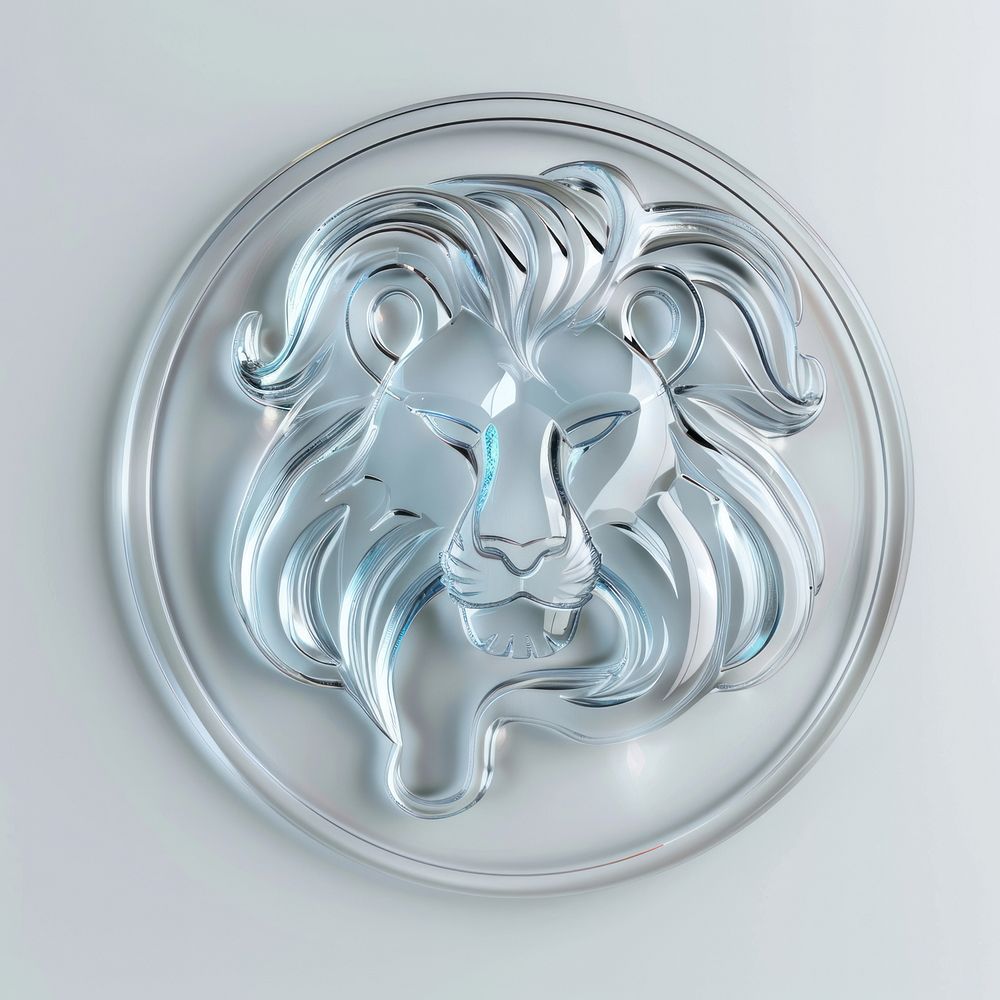 Leo zodiac symbol accessories accessory silver.
