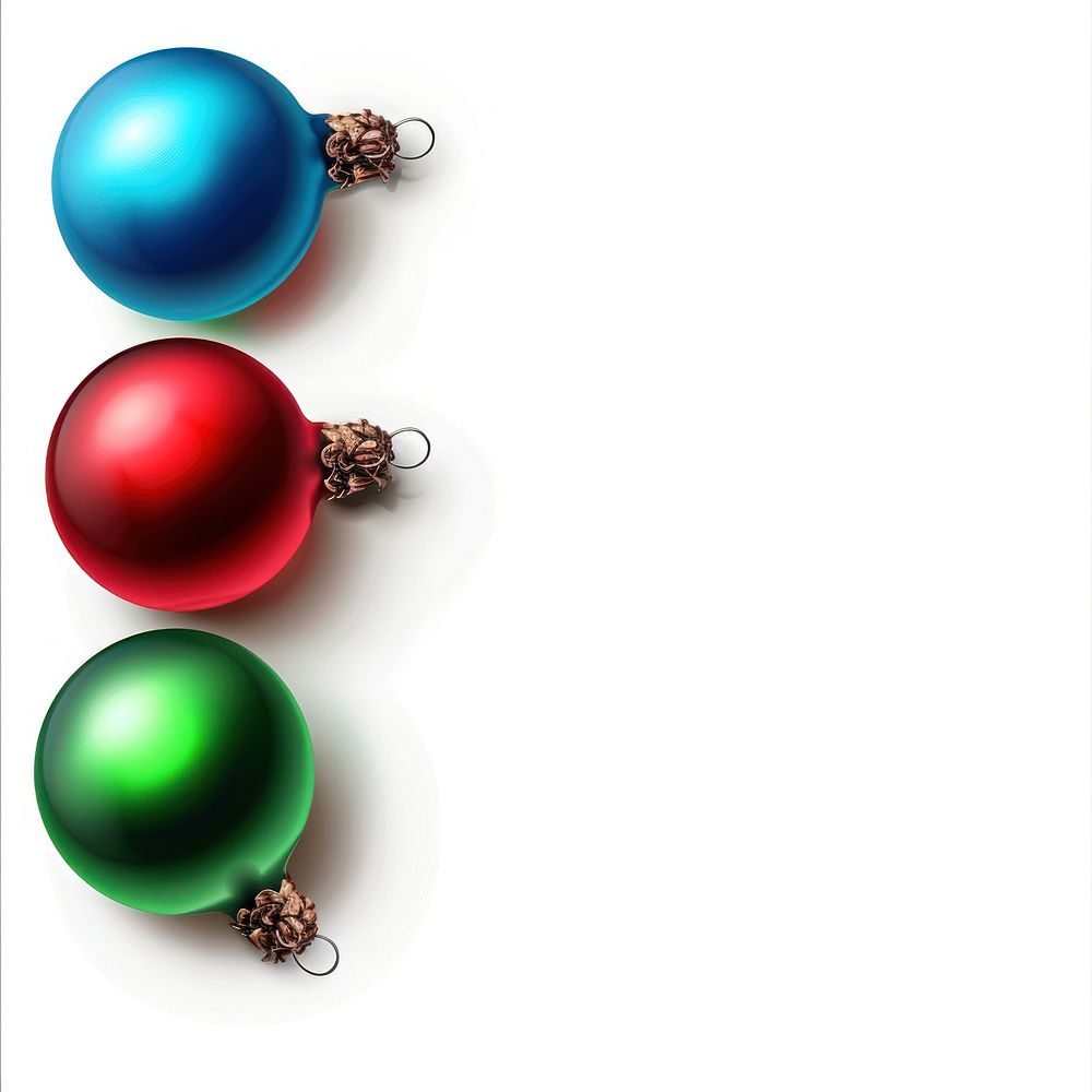 Christmas ornament ball jewelry sphere bead.
