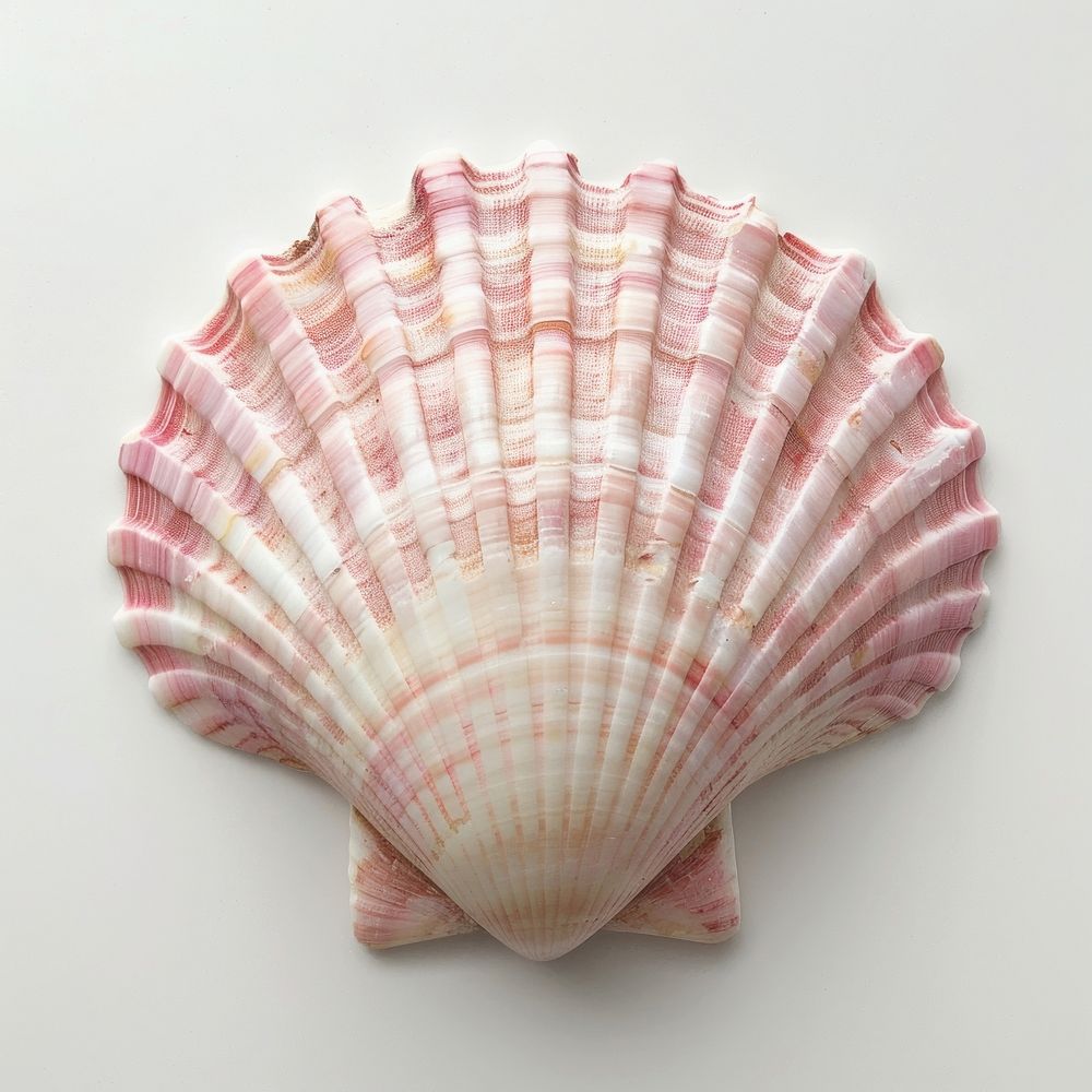 Sea shell seashell clam pink.