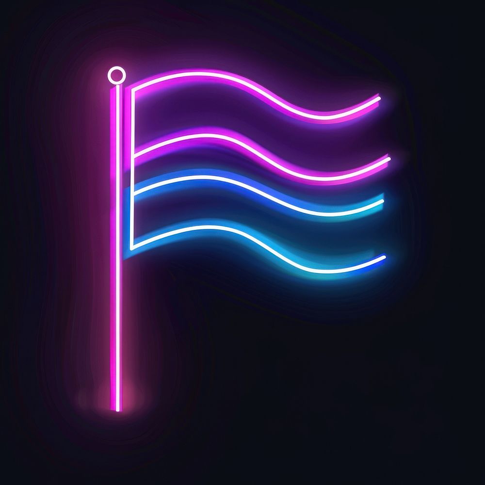 Pride flag neon light. | Premium Photo Illustration - rawpixel