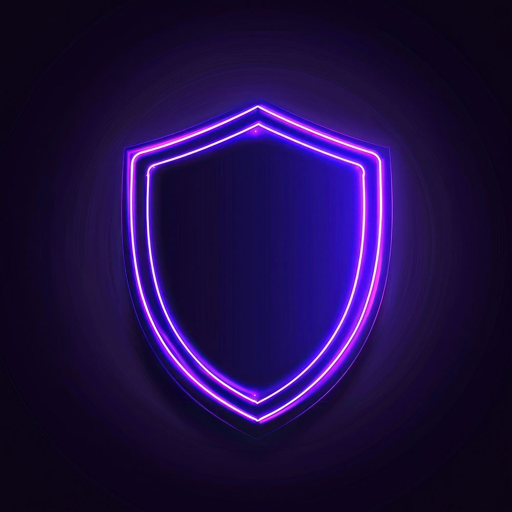 Shield cyber security icon purple | Free Photo Illustration - rawpixel