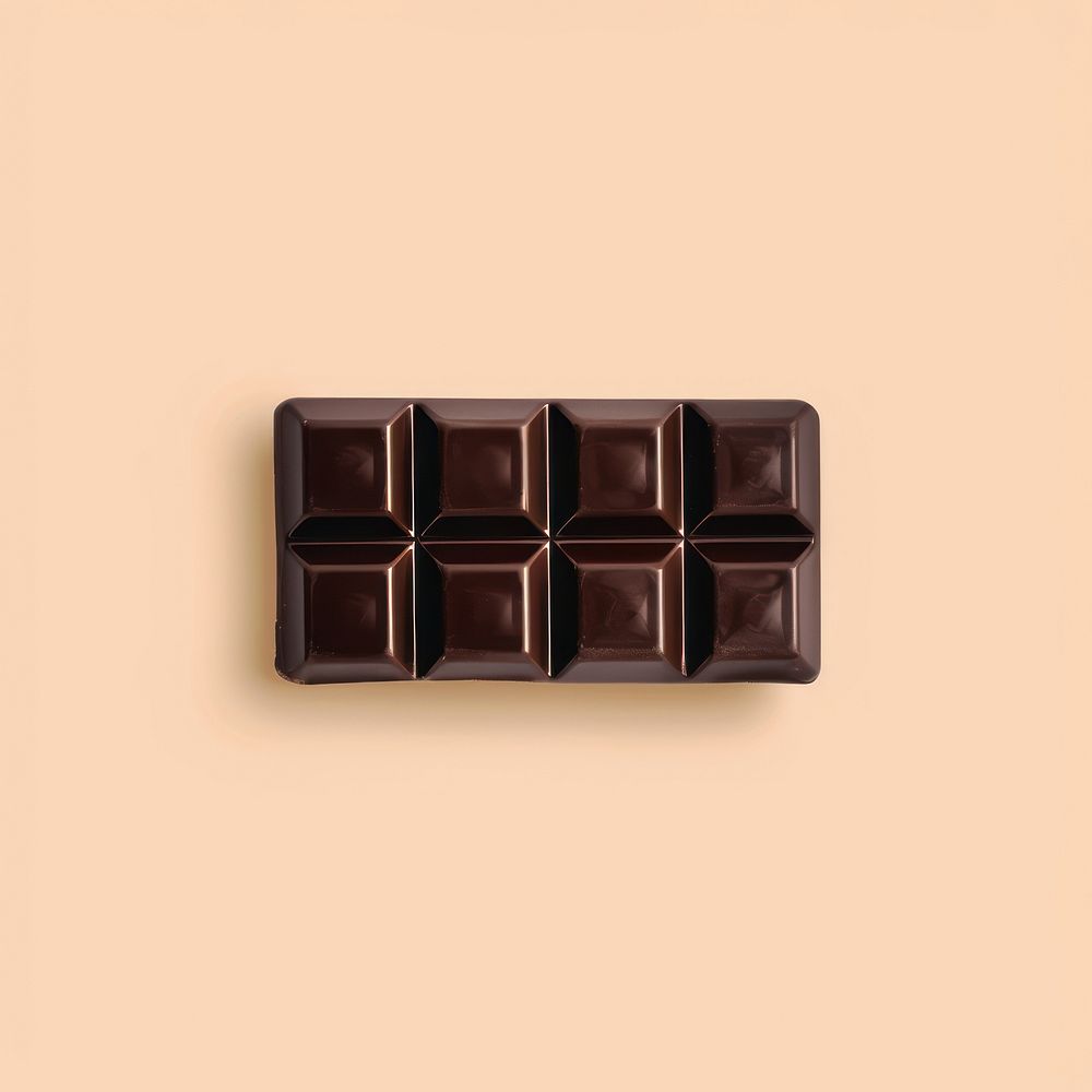 Black minimalist aesthetic chocolate bar logo design dessert food confectionery.