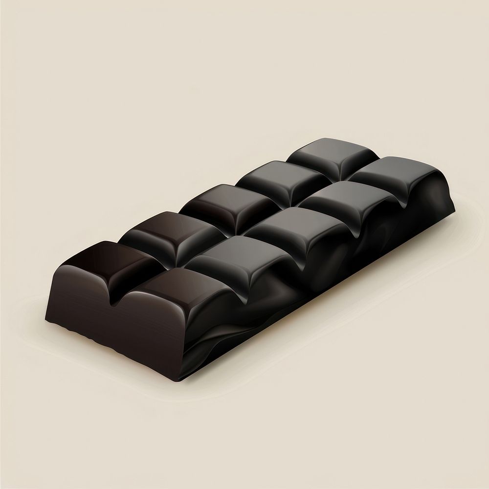 Black minimalist chocolate bar logo design furniture food relaxation.