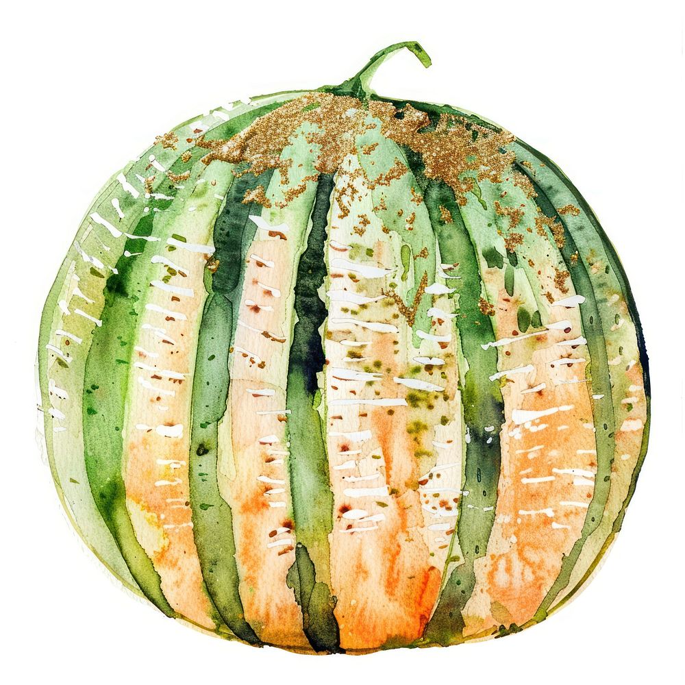 A melon vegetable produce pumpkin.