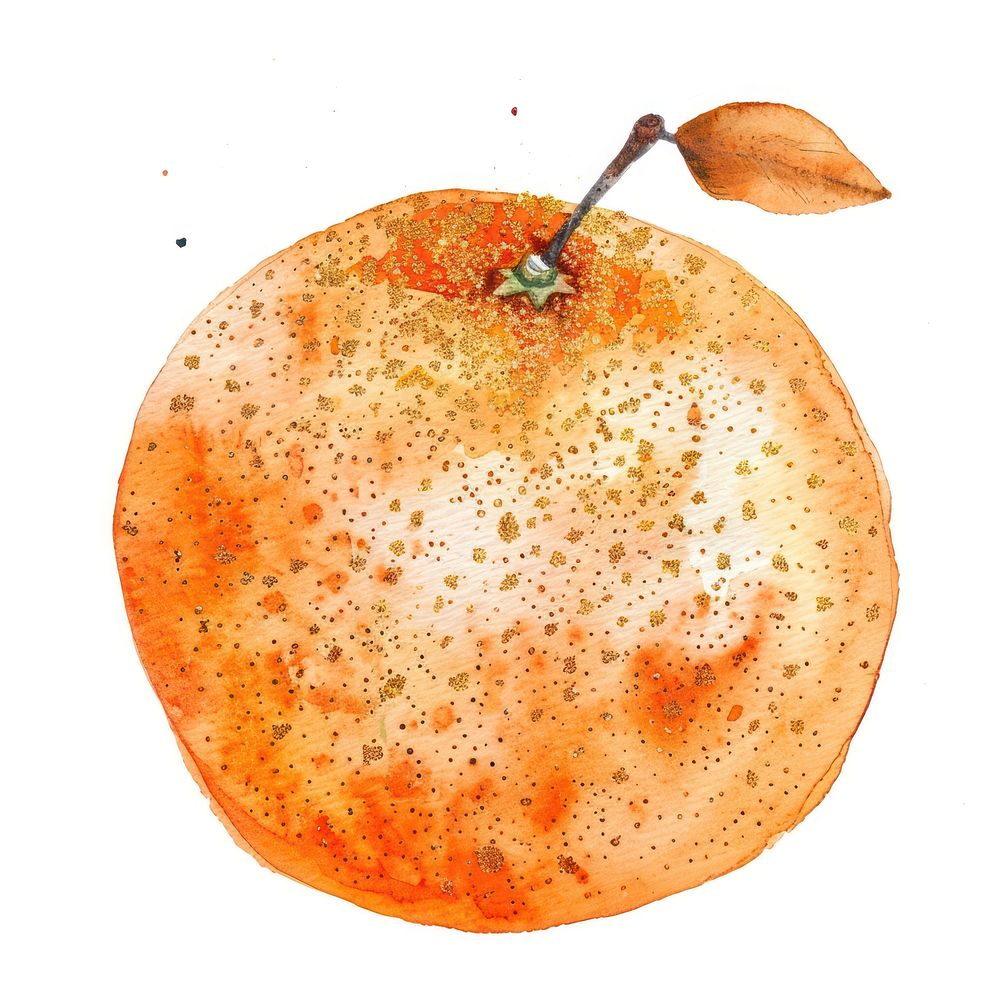 A orange fruit produce plant food.