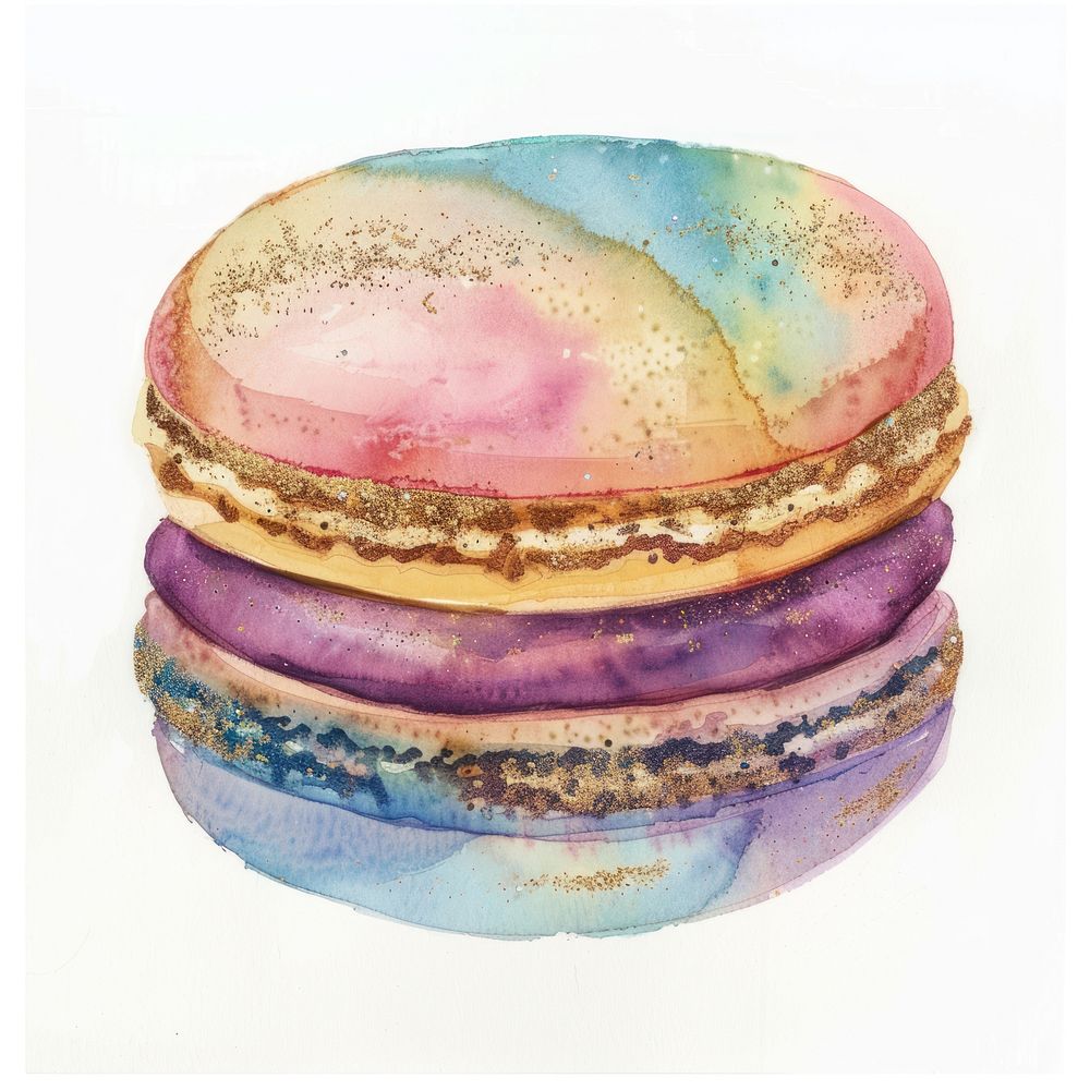 A pastel macaron macarons confectionery accessories.