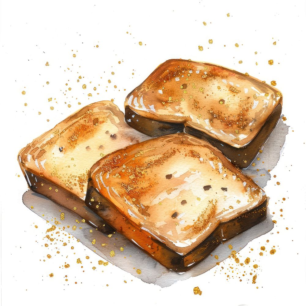 Bread toast food.