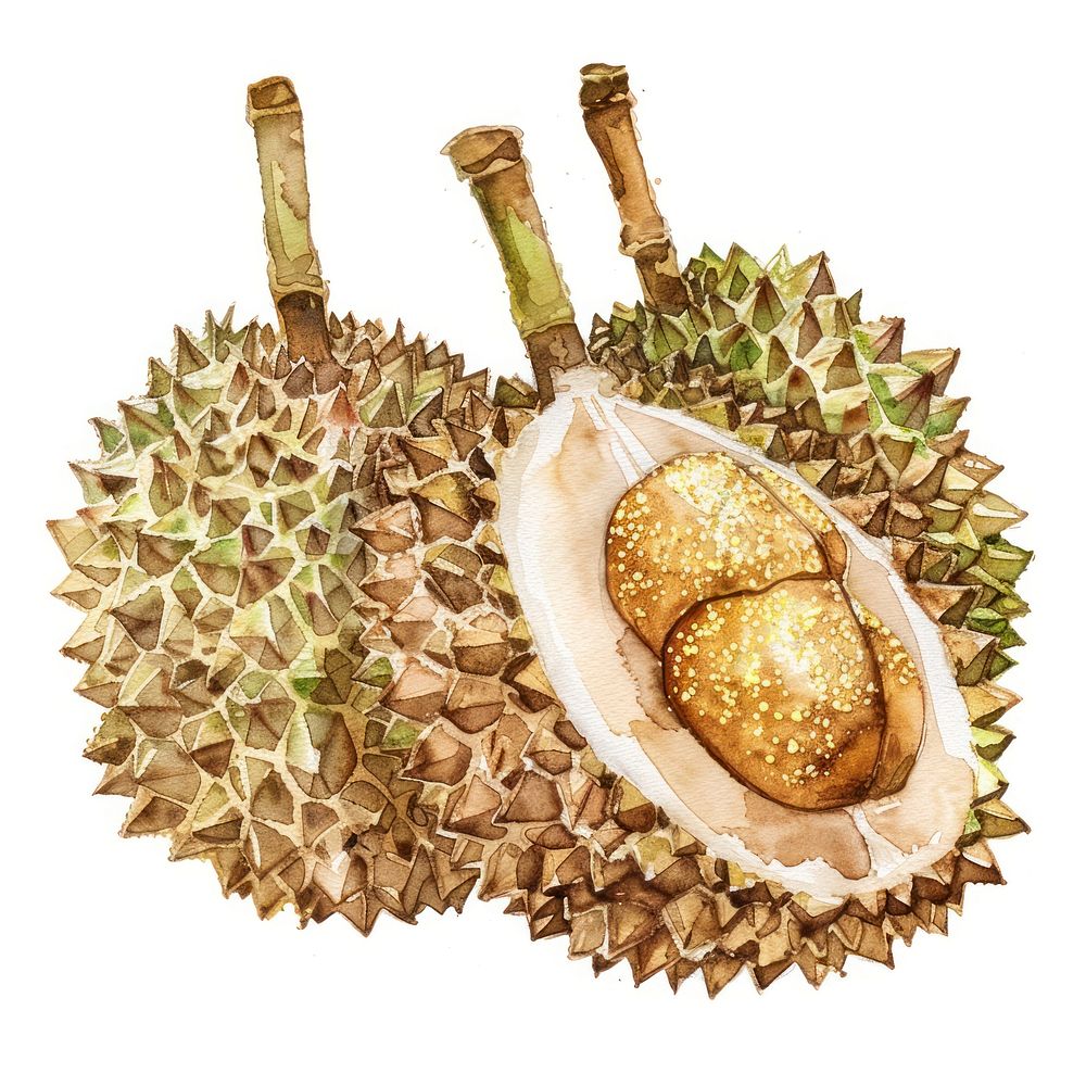 Durian produce fruit plant.